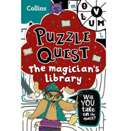 image //www.c...Magician's Library: Solve More Than 100 Puzzles in This Adventure Story for Kids Aged 7+ Collins Kids and Hunt Kia Marie