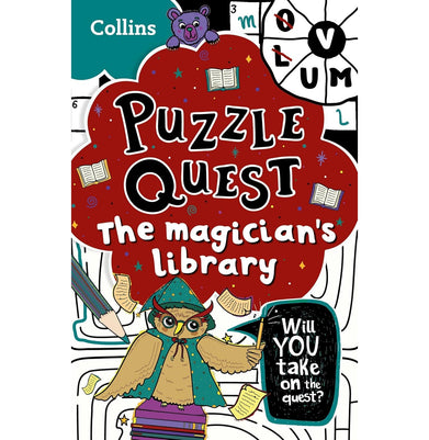 imagMagician's Library: Solve More Than 100 Puzzles in This Adventure Story for Kids Aged 7+ Collins Kids and Hunt Kia Marie