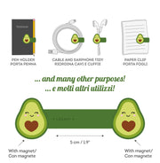 image //www.c...Magnetic Clip - Avocado