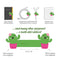 imag4Magnetic Clip - Cactus