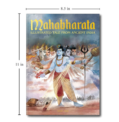 imagMahabharata : Illustrated Tales From Ancient India Deluxe Edition Anupa Lal