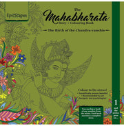 image //www.c...Mahabharata Story Colouring Book 1 - The Birth of Chandravanshis
