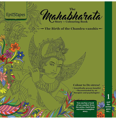 imagMahabharata Story Colouring Book 1 - The Birth of Chandravanshis