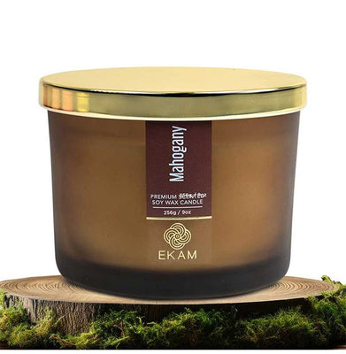 imagMahogany-3 Wick Soya Wax Candle