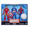 imag2Marvel Action Figure Toy 3-Pack, 6-inch Figures, Iron Man, Spider-Man, Captain America