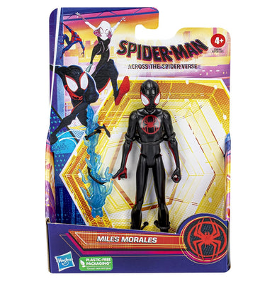 imagMarvel Spider-Man: Across The Spider-Verse Miles Morales Toy, 6-Inch-Scale Action Figure with Web Accessory, Toys for Kids