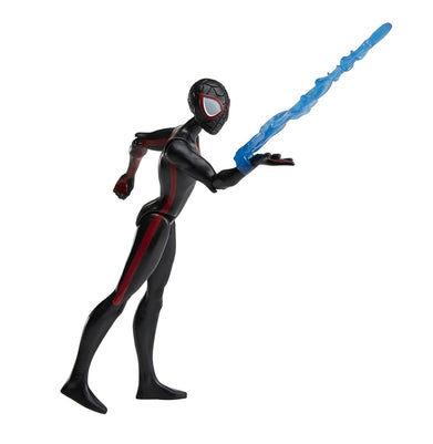 imagMarvel Spider-Man: Across The Spider-Verse Miles Morales Toy, 6-Inch-Scale Action Figure with Web Accessory, Toys for Kids