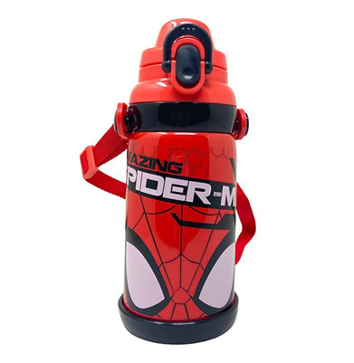imagMarvel Spider Man Licensed 304 Stainless Steel Insulated Vacuum Wide Mouth Sipper Bottle Flask