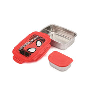 image //www.c...Marvel Spider-Man Stainless Steel Made Lunch Box With 304 Stainless Steel Made Snap Lid Chutney / Subzi Container Inside, 1000 Ml-Multicolor