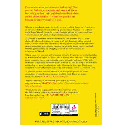 imagMaybe You Should Talk To Someone paperback Lori Gottlieb Oct 20 2019