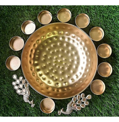 imagMetal Peacock Urli BowL