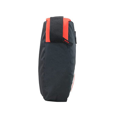 imagMike Polyester 5 Ltr Unisex Sling Bag - Black & Red