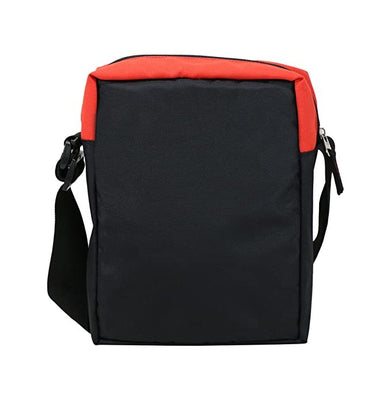 imagMike Polyester 5 Ltr Unisex Sling Bag - Black & Red