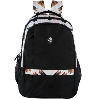 imagMike Rage Geometrical lines Backpack-Black-MK11001781