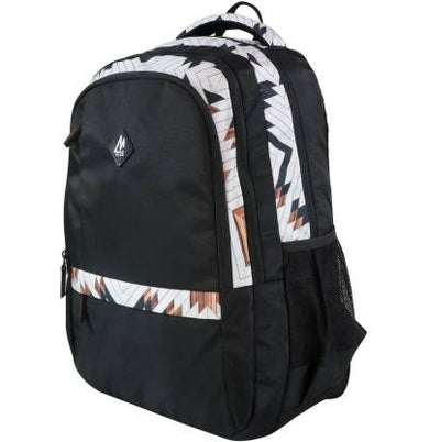 imagMike Rage Geometrical lines Backpack-Black-MK11001781