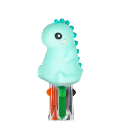 imagMini 4-Colour Ballpoint Pen - Mini Magic Rainbow - Dino
