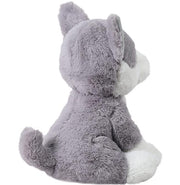 image //www.c...Mirada-25cm Husky Dog with Glitter Eyes-Grey-MP0091A