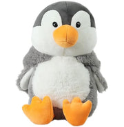 image //www.c...Mirada 25cm Super Soft Hoodie Penguin-Grey-MP0097