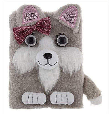 imagMirada Bow Bow The Puppy Plush Notebook NB104