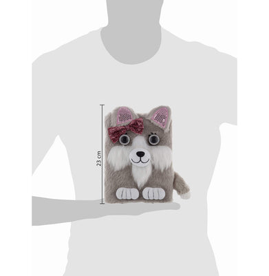 imagMirada Bow Bow The Puppy Plush Notebook NB104