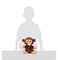 imag4Mirada Dark Brown Cute Plush Stuffed Glitter Eye Monkey Soft Toy