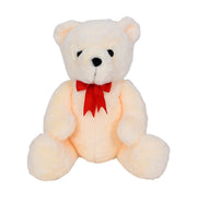 image //www.c...Mirada Plush - 35Cm Bear With Red Bow – Beige-MP0041B