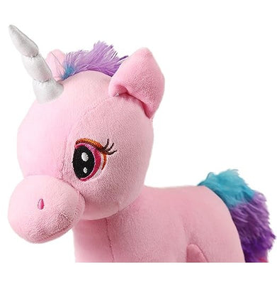 imagMirada Standing Unicorn With White Hair 23Cm Pink MP0023