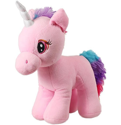 imagMirada Standing Unicorn With White Hair 23Cm Pink MP0023