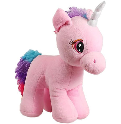 imagMirada Standing Unicorn With White Hair 23Cm Pink MP0023