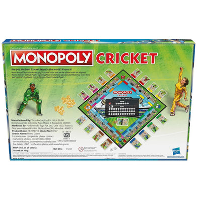 imagMonopoly Cricket: The Ultimate Cricket Board Game Experience buy online at crossword.in