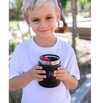 imagMontiiCo Insulated Food Jar - Midnight