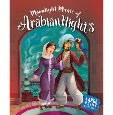imagMoonlight Magic of Arabian Nights : Story Book for Kids : English Short Stories for Children : Read Aloud to Infants Toddlers Paperback Om Books Editorial Team