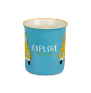 image //www.c...Mug,Explore,312 Ml,Blue,Ceramic-27596