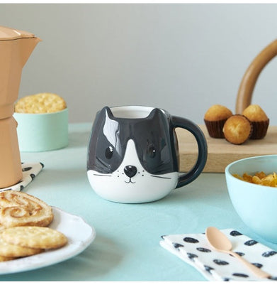 imagMug,Kitty,White/Black,400 Ml,Ceramic-27559