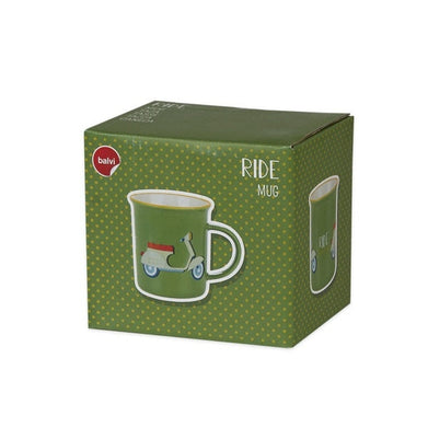 imagMug,Ride,312 Ml,Green,Ceramic-27344