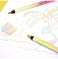 imag4Multicoloured Maxi Round Pencil, Sunset Series - 0717251512Sn