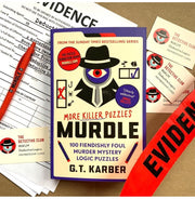 image //www.c...MURDLE: MORE KILLER PUZZLES: SOLVE 100 FIENDISHLY FOUL MURDER MYSTERY LOGIC PUZZLES Paperback Karber G. T.