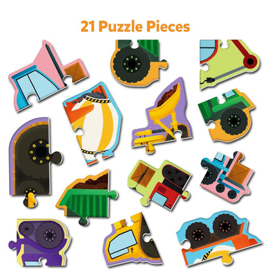 imagMy First Puzzle Set - At The Construction Site