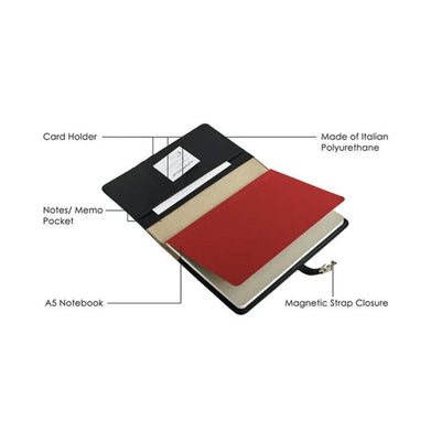 imagMY PAPERCLIP PERSONAL ORGANISER CLASSIC EDITION A5 – BLACK