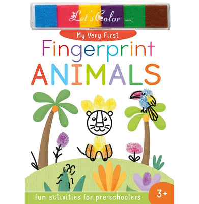 imagMY VERY FIRST FINGERPRINT ANIMALS HB