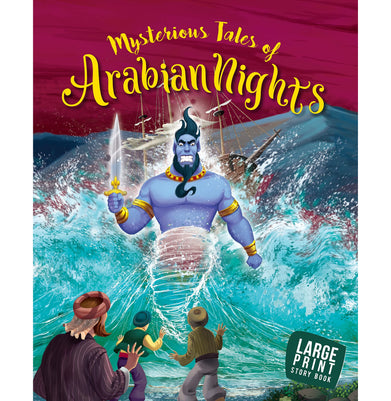 imagMysterious Tales of Arabian Nights : Story Book for Kids : English Short Stories for Children : Read Aloud to Infants Toddlers Paperback Om Books Editorial Team