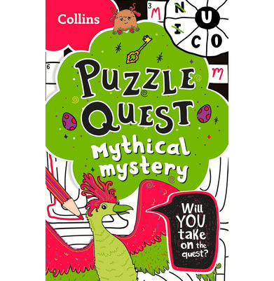 imagMythical Mystery: Solve More Than 100 Puzzles in This Adventure Story for Kids Aged 7+ Collins Kids and Hunt Kia Marie