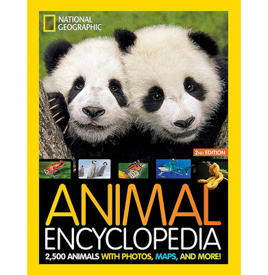 imagNational Geographic Kids Animal Encyclopedia 2nd edition: 2500 Animals with Photos Maps and More! Modany Angela and National Geographic Kids