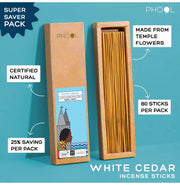 image //www.c...Natural Incense Sticks Refill pack - White cedar