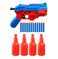 imag6Nerf Alpha Strike Cobra RC-6 Targeting Set, 17 Pieces, 1 Blaster, 6-Dart Blasting, 4 Half-Targets, 12 Darts