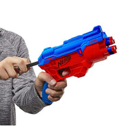 image //www.c...Nerf Alpha Strike Cobra RC-6 Targeting Set, 17 Pieces, 1 Blaster, 6-Dart Blasting, 4 Half-Targets, 12 Darts