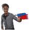 imag4Nerf Alpha Strike Fang QS-4 Blaster, 4-Dart Blasting Fire 4 Darts In A Row, 10 Official Nerf Elite Darts Easy Load-Prime-Fire