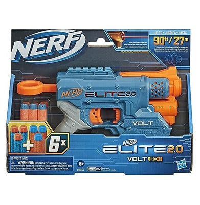imagNERF Elite 2.0 Volt Sd-1 Blaster, 6 Darts, Light Beam Targeting, 2 Tactical Rails to Customize for Battle