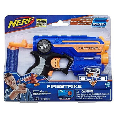 imagNerf N-Strike Elite Firestrike Blaster, Ages 8 and Up, Multicolor