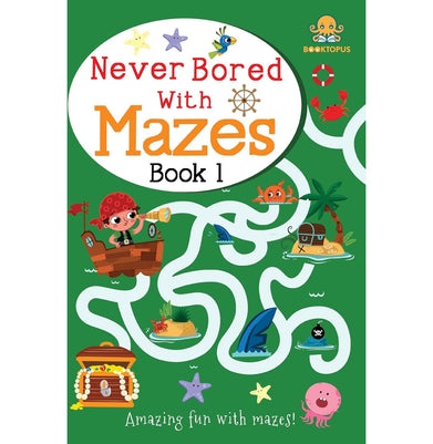 imagNEVER BORED WITH MAZES BOOK 1